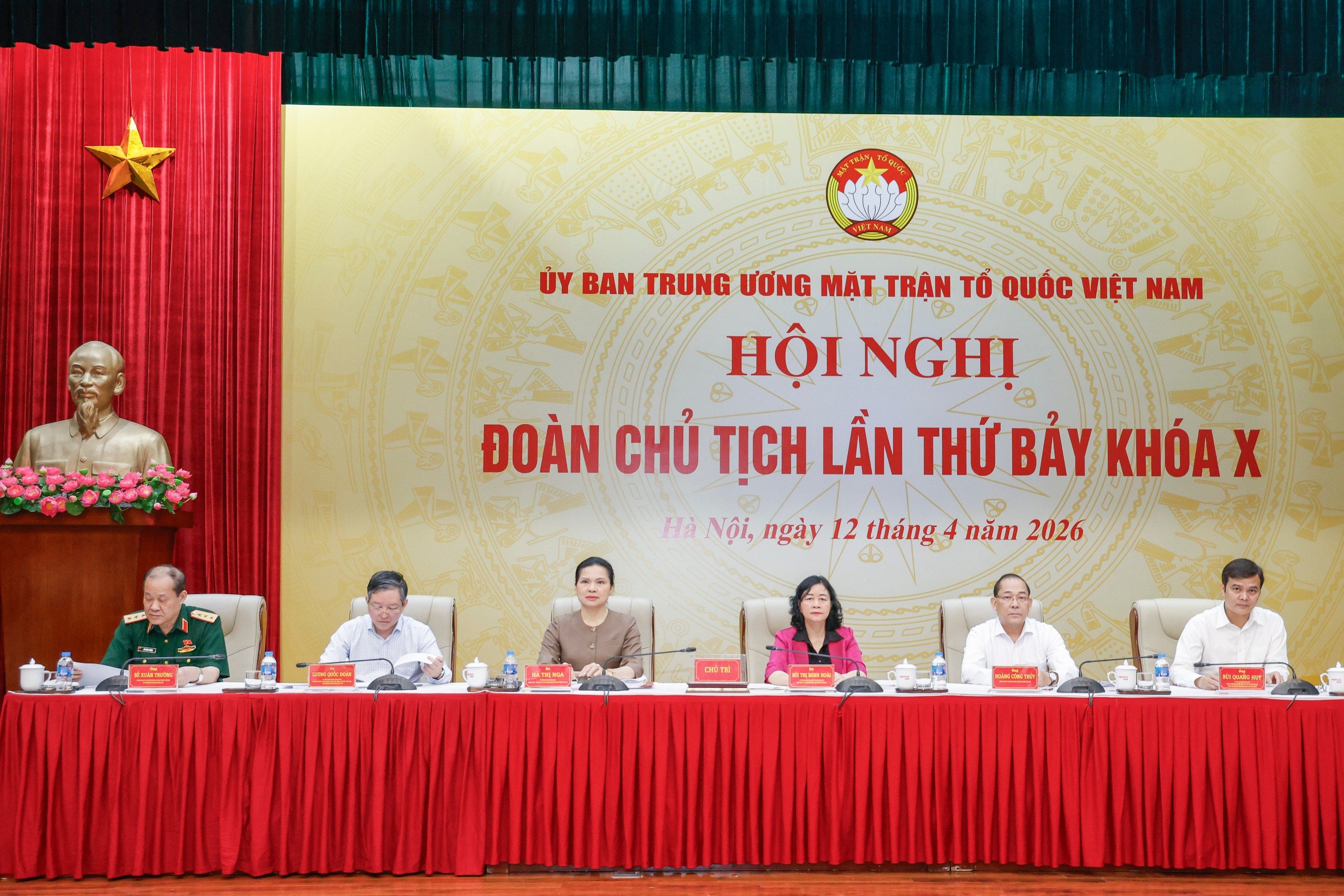 Hội nghị Đoàn Chủ tịch MTTQ Việt Nam lần thứ 7, khoá X: Hoàn thiện văn kiện, chuẩn bị Đại hội XI
